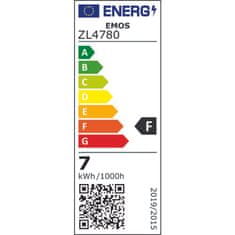 Emos LED žárovka Premium MR16 / GU10 / 7 W (81 W) / 580 lm / neutrální bílá