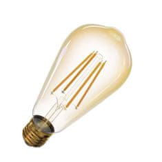 Emos LED žárovka Vintage ST64 / E27 / 4 W (40 W) / 470 lm / teplá bílá