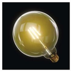 Emos LED žárovka Vintage G125 / E27 / 4 W (40 W) / 470 lm / teplá bílá