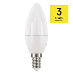 Emos LED žárovka Classic svíčka / E14 / 7,3 W (60 W) / 806 lm / studená bílá