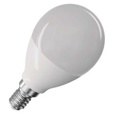 Emos LED žárovka Classic Mini Globe / E14 / 7,3 W (60 W) / 806 lm / teplá bílá