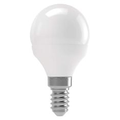 Emos LED žárovka Classic Mini Globe / E14 / 4,1 W (32 W) / 350 lm / neutrální bílá