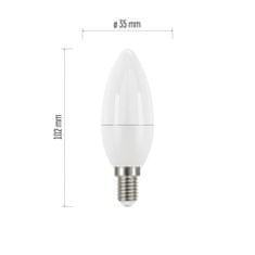 Emos LED žárovka True Light svíčka / E14 / 4,2 W (40 W) / 470 lm / teplá bílá