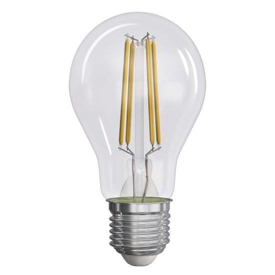 Emos LED žárovka Filament A60 / E27 / 8,5 W (75 W) / 1 055 lm / teplá bílá / stmívatelná