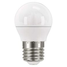 Emos LED žárovka Classic Mini Globe / E27 / 5 W (40 W) / 470 lm / studená bílá