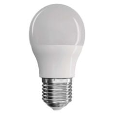 Emos LED žárovka Classic Mini Globe / E27 / 7,3 W (60 W) / 806 lm / teplá bílá