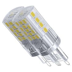 Emos LED žárovka Classic JC / G9 / 4 W (40 W) / 470 lm / teplá bílá