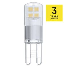 Emos LED žárovka Classic JC / G9 / 1,9 W (22 W) / 210 lm / teplá bílá