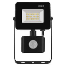 Emos LED reflektor SIMPO s pohybovým čidlem, 10,5 W, černý, neutrální bílá