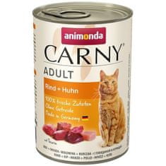 Animonda Carny cat konz. - hovězí, kuřecí 400 g