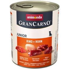 Animonda GranCarno dog Junior konz. - kuře + hovězí 800 g