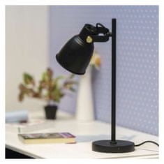 Emos Stolní lampa JULIAN na žárovku E27, černá