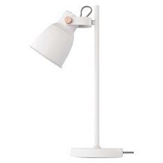 Emos Stolní lampa JULIAN na žárovku E27, bílá