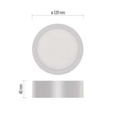 Emos LED přisazené svítidlo NEXXO, kruhové, bílé, 7,6W, neutrální bílá
