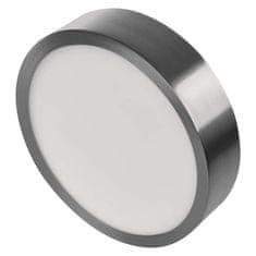 Emos LED svítidlo NEXXO broušený nikl, 17 cm, 12,5 W, teplá/neutrální bílá