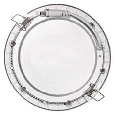 LED podhledové svítidlo PROFI stříbrné, 17,5 cm, 12,5 W, neutrální bílá