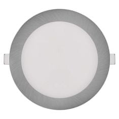 Emos LED podhledové svítidlo NEXXO stříbrné, 17 cm, 12,5 W, teplá/neutrální bílá