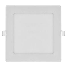 Emos LED podhledové svítidlo NEXXO bílé, 17 x 17 cm, 12,5 W, teplá bílá