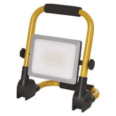 Emos LED reflektor ILIO přenosný, 31 W, černý/žlutý, neutrální bílá