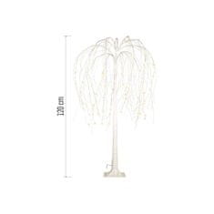Emos LED svítící stromek, 120 cm, venkovní i vnitřní, teplá bílá