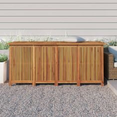 shumee Zahradní úložný box 175 x 80 x 75 cm masivní akáciové dřevo