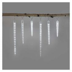 Emos LED vánoční girlanda – rampouchy, 6 ks, 2 m, venkovní i vnitřní, studená bílá