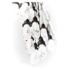 Emos LED světelný řetěz – 16x párty žárovky čiré, 7,6 m, venkovní i vnitřní, teplá bílá