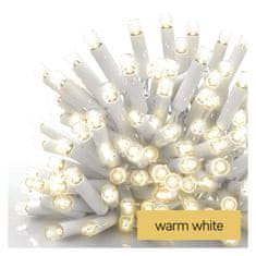 Emos Profi LED spojovací řetěz bílý – rampouchy, 3 m, venkovní, teplá bílá