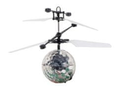 KIK Disco LED řízené létající koule + senzor