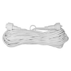 Emos Prodlužovací kabel pro spojovací řetězy Profi bílý, 10 m, venkovní i vnitřní