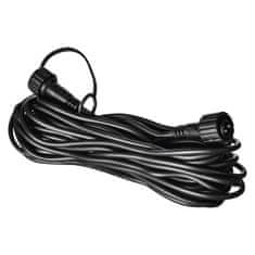 Emos Prodlužovací kabel pro spojovací řetězy Profi černý, 10 m, venkovní i vnitřní