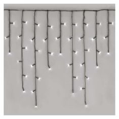 Emos LED vánoční rampouchy, 3,6 m, venkovní i vnitřní, studená bílá, programy