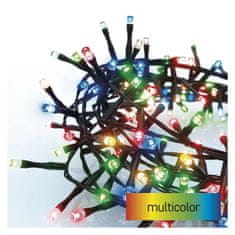 Emos LED vánoční řetěz – ježek, 6 m, venkovní i vnitřní, multicolor, časovač