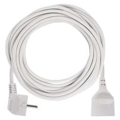 Emos Prodlužovací kabel 10 m / 1 zásuvka / bílý / PVC / 1,5 mm2