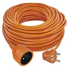 Emos Prodlužovací kabel 40 m / 1 zásuvka / oranžový / PVC / 230 V / 1,5 mm2