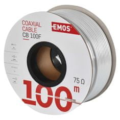 Emos Koaxiální kabel CB100F, 100m