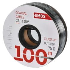 Emos Koaxiální kabel CB113UV, 100m