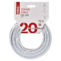 Emos Koaxiální kabel CB130, 20m