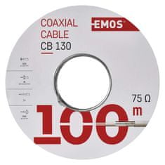 Emos Koaxiální kabel CB130, 100m