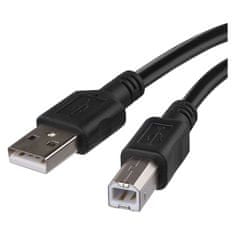 Emos USB kabel 2.0 A vidlice – B vidlice 2m