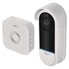Emos GoSmart Domovní bezdrátový bateriový videozvonek IP-15S s Wi-Fi