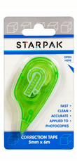STARPAK Korektor v barvě páskové myši zelené