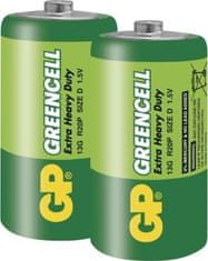 GP Zinková baterie GP Greencell D (R20)