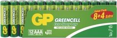 GP Zinková baterie GP Greencell AAA (R03)