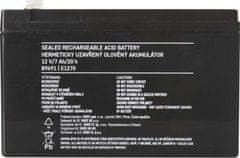 Emos Bezúdržbový olověný akumulátor 12 V/7 Ah, faston 4,7 mm