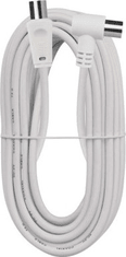 Emos Anténní koaxiální kabel stíněný 10m – úhlová vidlice