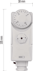 Emos Příložný manuální kapilárový termostat P5682