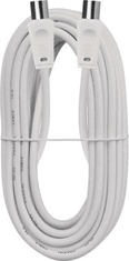Emos Anténní koaxiální kabel stíněný 7,5m – rovné vidlice