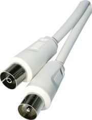 Emos Anténní koaxiální kabel stíněný 15m - rovné vidlice