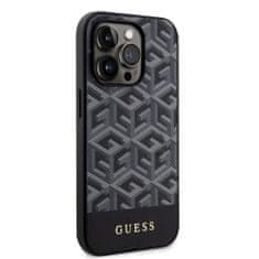 Guess G-Cube kryt s MagSafe na iPhone 13 Pro Max, černý Černá